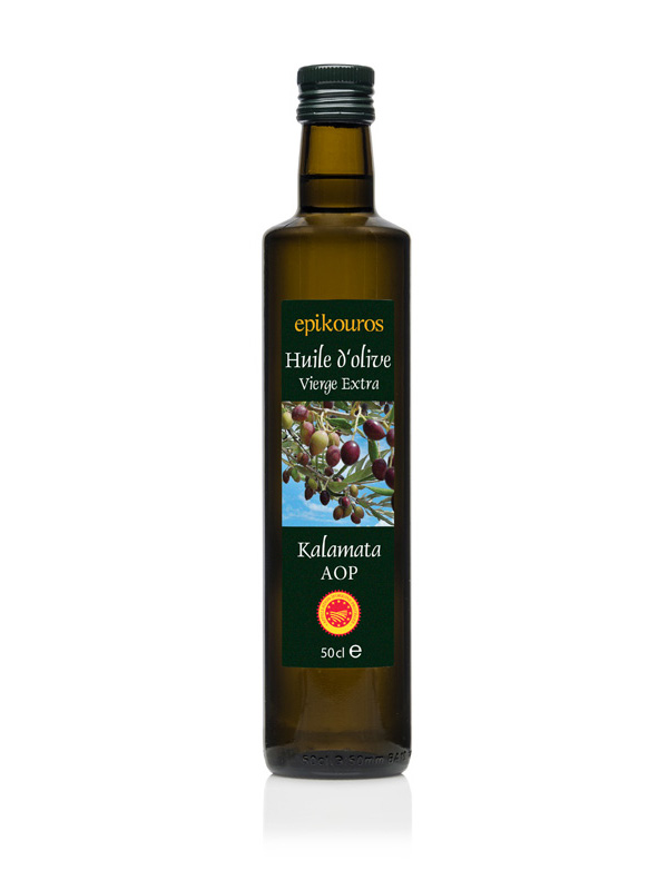 Olijfolie extra vierge kalamata van Epikouros, 6 x 500 ml